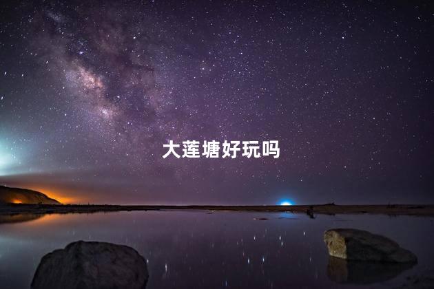 大莲塘好玩吗