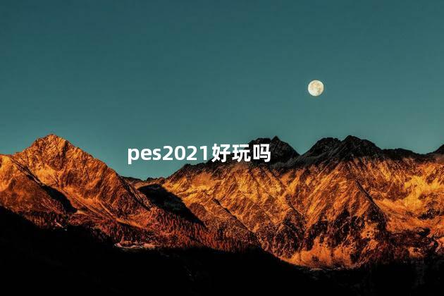 pes2021好玩吗